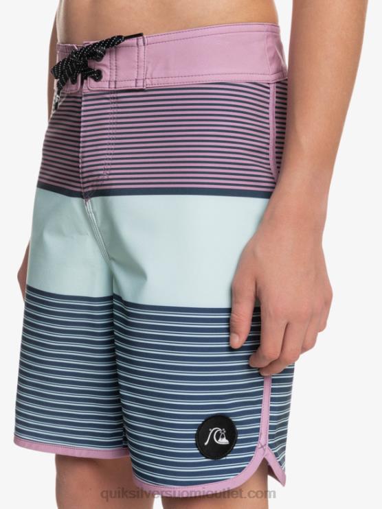 Quiksilver D6JJ2270 pojat pölyinen orkidea 8-16 surfsilk tijuana yth 17 boardshort
