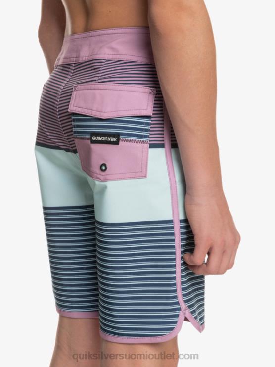 Quiksilver D6JJ2270 pojat pölyinen orkidea 8-16 surfsilk tijuana yth 17 boardshort