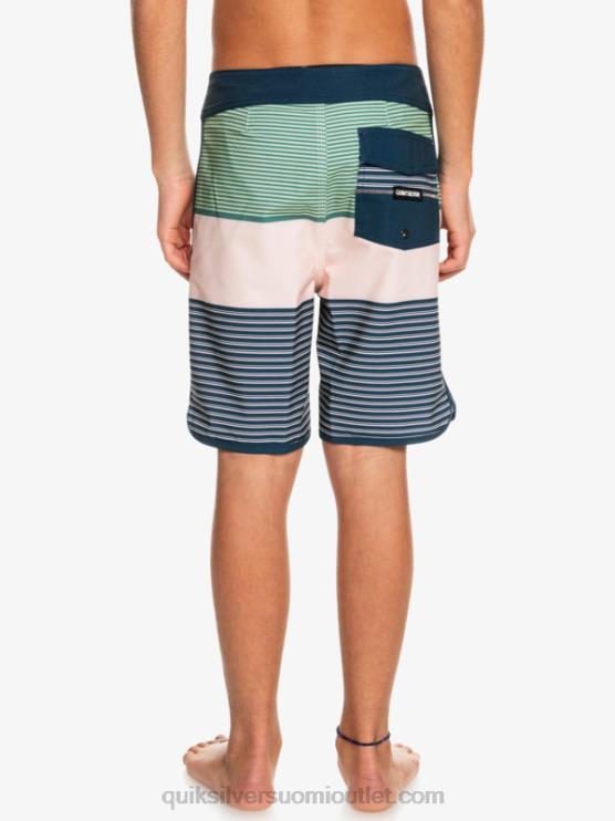 Quiksilver D6JJ2271 pojat verhottu ruusu 8-16 surfsilk tijuana yth 17 boardshort