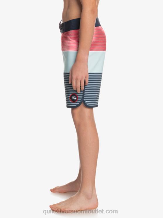 Quiksilver D6JJ2272 pojat korkean riskin punainen 8-16 surfsilk tijuana yth 17 boardshort