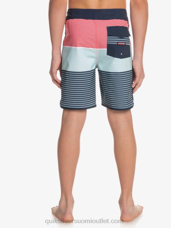 Quiksilver D6JJ2272 pojat korkean riskin punainen 8-16 surfsilk tijuana yth 17 boardshort