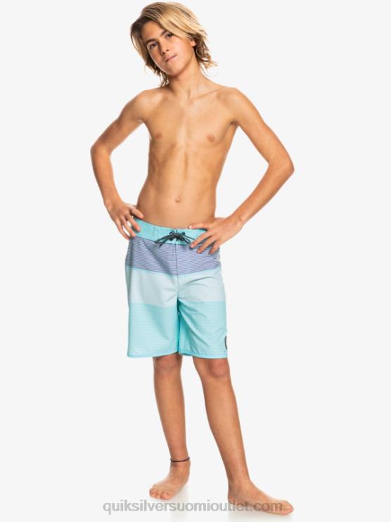 Quiksilver D6JJ2273 pojat enkelin sininen 8-16 surfsilk tijuana yth 17 boardshort