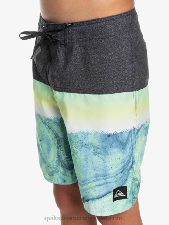Quiksilver D6JJ2274 pojat vihreää tuhkaa 8-16 päivittäinen paneeli yth 17 boardshort