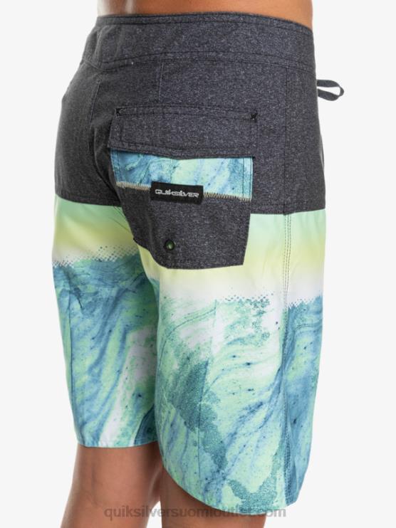 Quiksilver D6JJ2274 pojat vihreää tuhkaa 8-16 päivittäinen paneeli yth 17 boardshort
