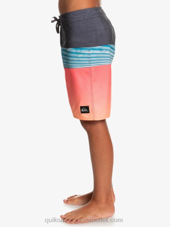 Quiksilver D6JJ2275 pojat oranssi pop 8-16 päivittäinen paneeli yth 17 boardshort