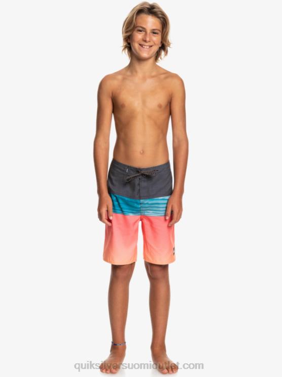 Quiksilver D6JJ2275 pojat oranssi pop 8-16 päivittäinen paneeli yth 17 boardshort