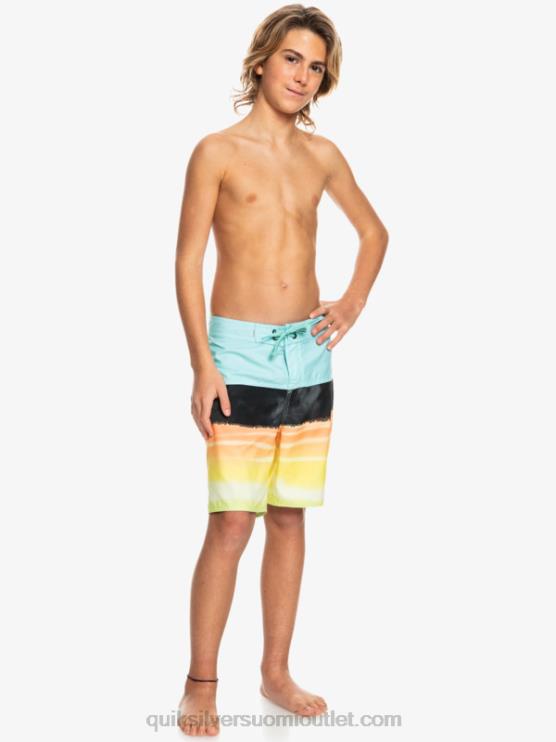 Quiksilver D6JJ2277 pojat enkelin sininen 8-16 päivittäinen paneeli yth 17 boardshort