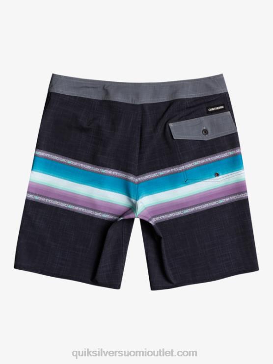 Quiksilver D6JJ2280 pojat musta 8-16 surfsilk auringon haalistuneet 17 boardshortsit