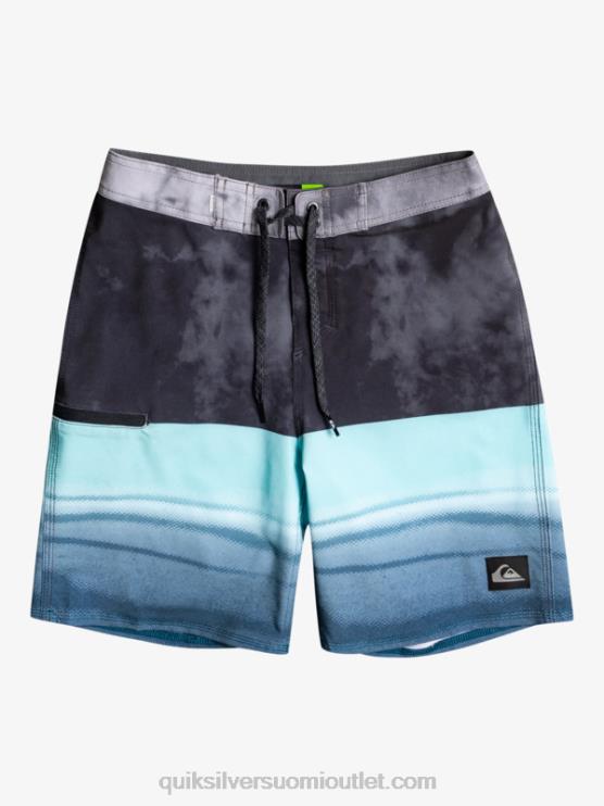 Quiksilver D6JJ2298 pojat musta 8-16 surfsilk five-0 17 boardshortsit