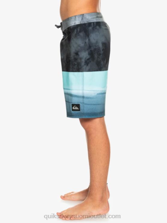 Quiksilver D6JJ2298 pojat musta 8-16 surfsilk five-0 17 boardshortsit