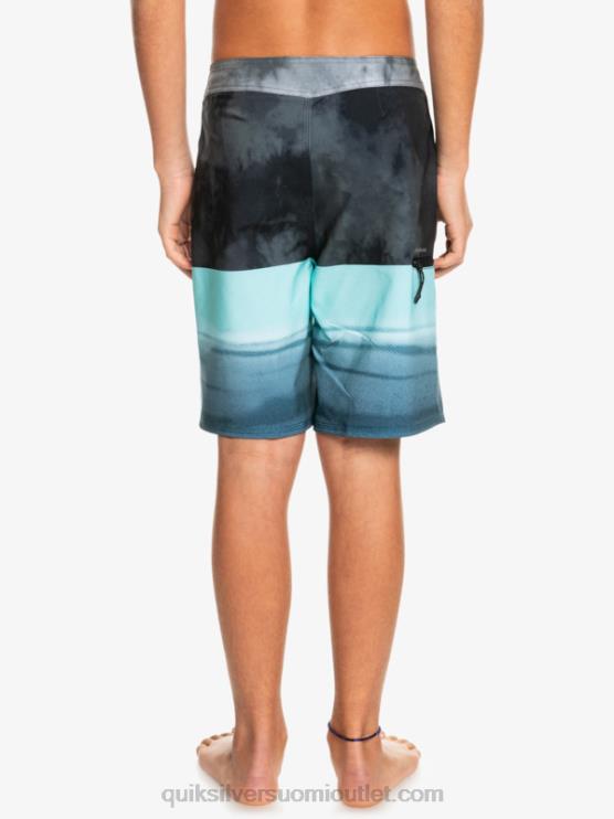 Quiksilver D6JJ2298 pojat musta 8-16 surfsilk five-0 17 boardshortsit