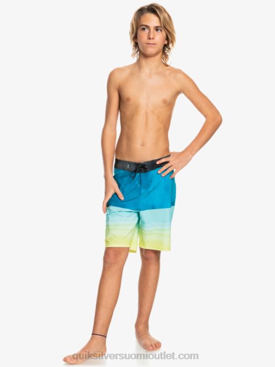 Quiksilver D6JJ2299 pojat satamakaupunki 8-16 surfsilk five-0 17 boardshortsit