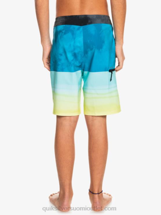 Quiksilver D6JJ2299 pojat satamakaupunki 8-16 surfsilk five-0 17 boardshortsit