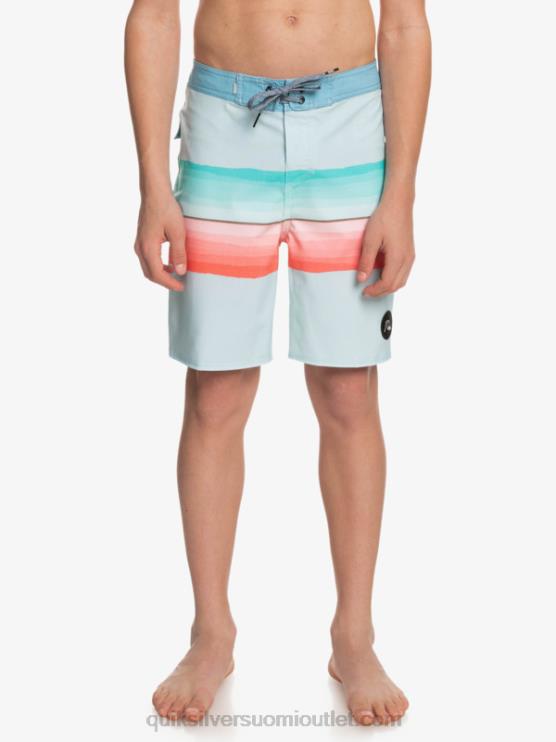 Quiksilver D6JJ2300 pojat merkki sininen 8-16 surfsilkkihartsisävy 17 boardshortsit