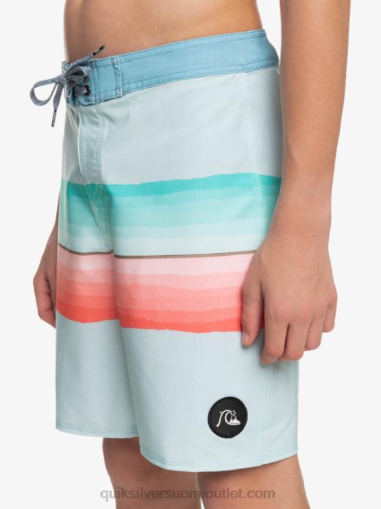Quiksilver D6JJ2300 pojat merkki sininen 8-16 surfsilkkihartsisävy 17 boardshortsit