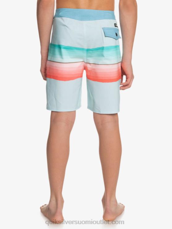 Quiksilver D6JJ2300 pojat merkki sininen 8-16 surfsilkkihartsisävy 17 boardshortsit