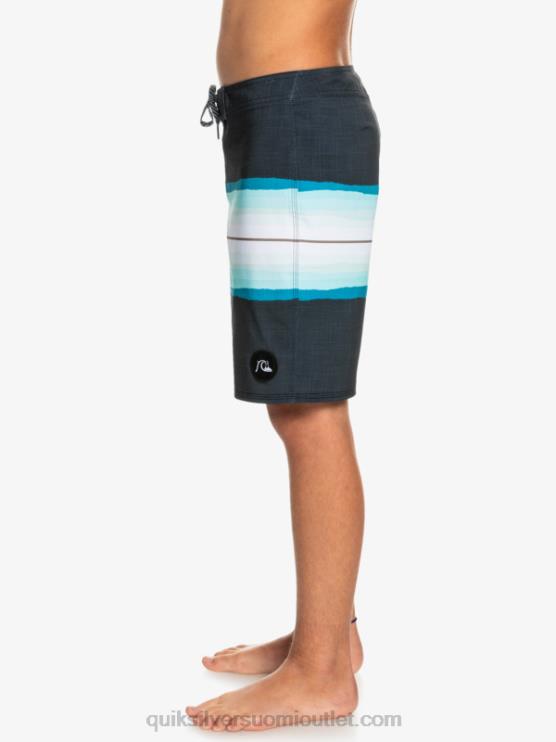 Quiksilver D6JJ2301 pojat musta 8-16 surfsilkkihartsisävy 17 boardshortsit