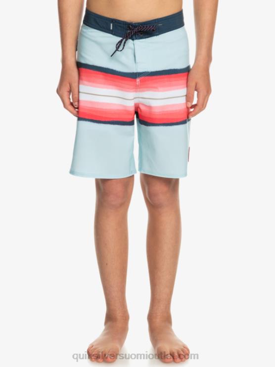 Quiksilver D6JJ2302 pojat sininen harmaa 8-16 surfsilkkihartsisävy 17 boardshortsit