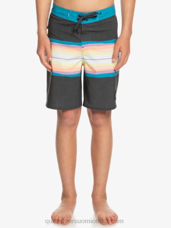 Quiksilver D6JJ2303 pojat asfaltti 8-16 surfsilkkihartsisävy 17 boardshortsit