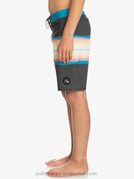 Quiksilver D6JJ2303 pojat asfaltti 8-16 surfsilkkihartsisävy 17 boardshortsit