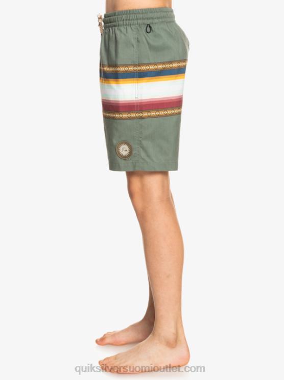 Quiksilver D6JJ2321 pojat timjami 8-16 aurinko haalistunut 15 kierrätettyä lentopalloa