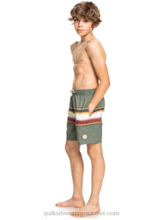 Quiksilver D6JJ2321 pojat timjami 8-16 aurinko haalistunut 15 kierrätettyä lentopalloa