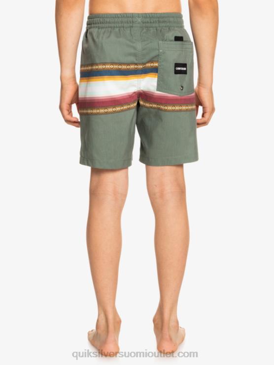 Quiksilver D6JJ2321 pojat timjami 8-16 aurinko haalistunut 15 kierrätettyä lentopalloa