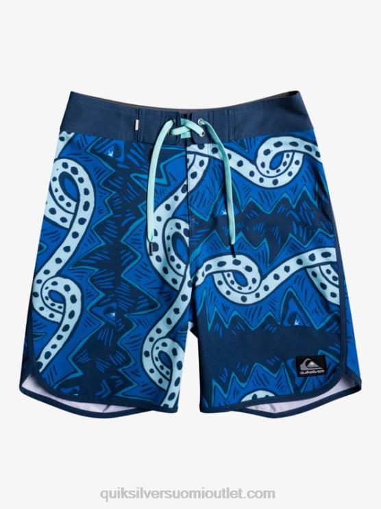 Quiksilver D6JJ2328 pojat merkki sininen 8-16 surfsilk vaihtohousut 17 boardshortsit