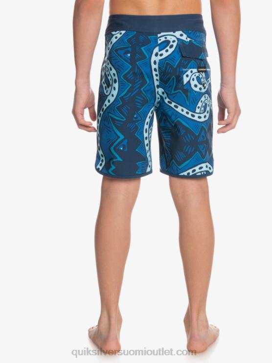 Quiksilver D6JJ2328 pojat merkki sininen 8-16 surfsilk vaihtohousut 17 boardshortsit