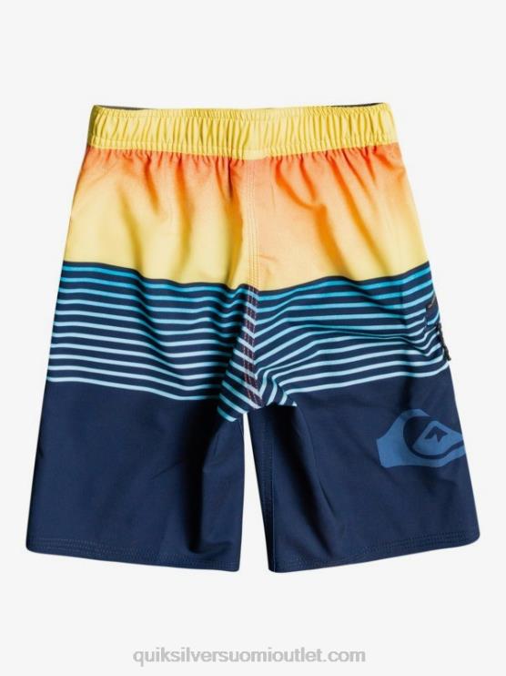 Quiksilver D6JJ2336 pojat laivasto bleiseri 2-7 surfsilk slab 14 kierrätetty boardshortsit
