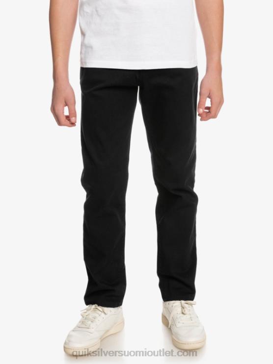 Quiksilver D6JJ2240 pojat musta 8-16 asti jokapäiväiset ammattiliittohousut