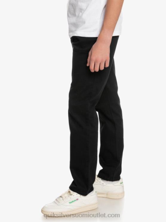 Quiksilver D6JJ2240 pojat musta 8-16 asti jokapäiväiset ammattiliittohousut