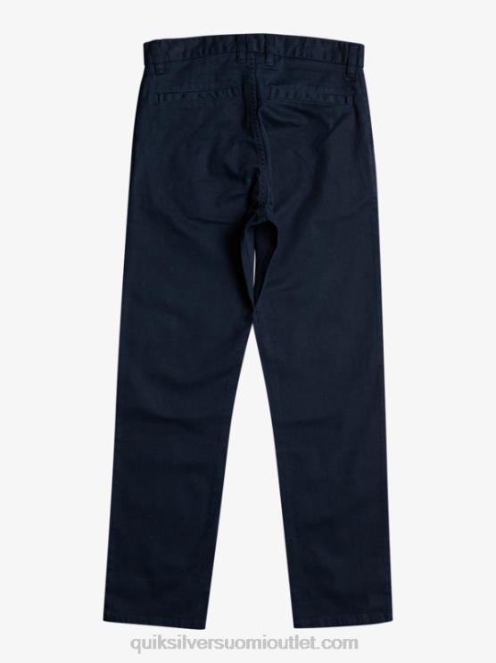 Quiksilver D6JJ2241 pojat laivasto bleiseri 8-16 asti jokapäiväiset ammattiliittohousut
