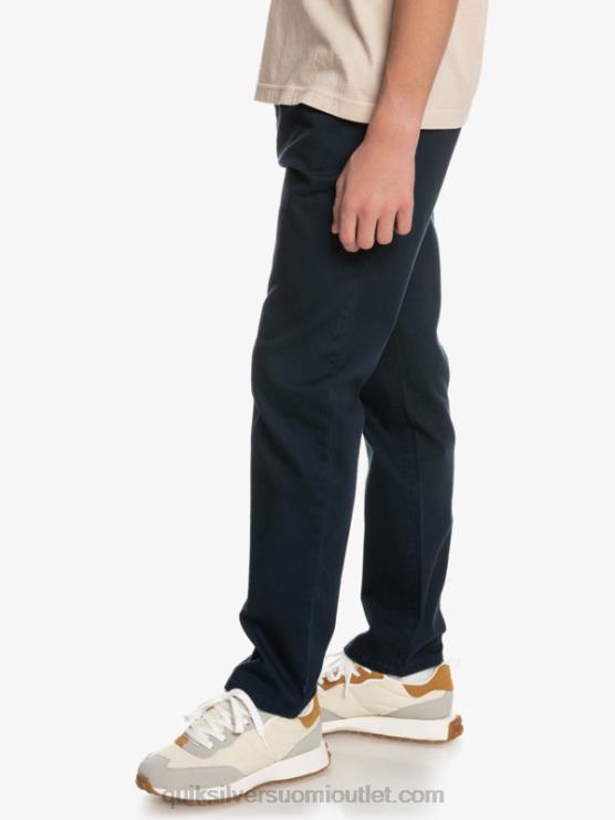 Quiksilver D6JJ2241 pojat laivasto bleiseri 8-16 asti jokapäiväiset ammattiliittohousut
