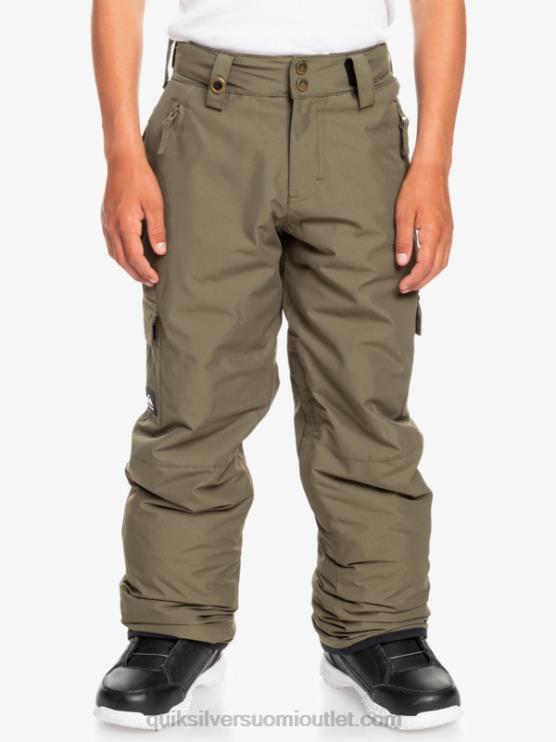Quiksilver D6JJ2259 pojat rypäleen lehtiä 8-16 portteri lumihousut