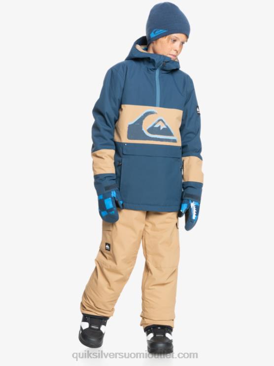 Quiksilver D6JJ2260 pojat tanniini 8-16 portteri eristetyt khaki lumihousut