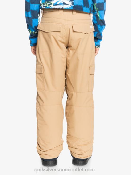 Quiksilver D6JJ2260 pojat tanniini 8-16 portteri eristetyt khaki lumihousut