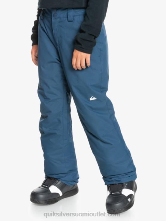 Quiksilver D6JJ2292 pojat merkki sininen 8-16 farmarieristetyt siniset lumihousut 8-16