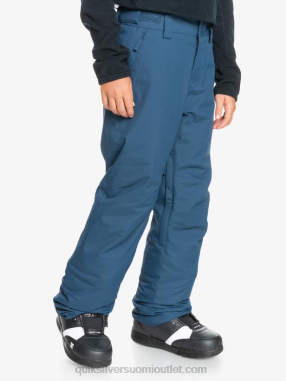 Quiksilver D6JJ2292 pojat merkki sininen 8-16 farmarieristetyt siniset lumihousut 8-16