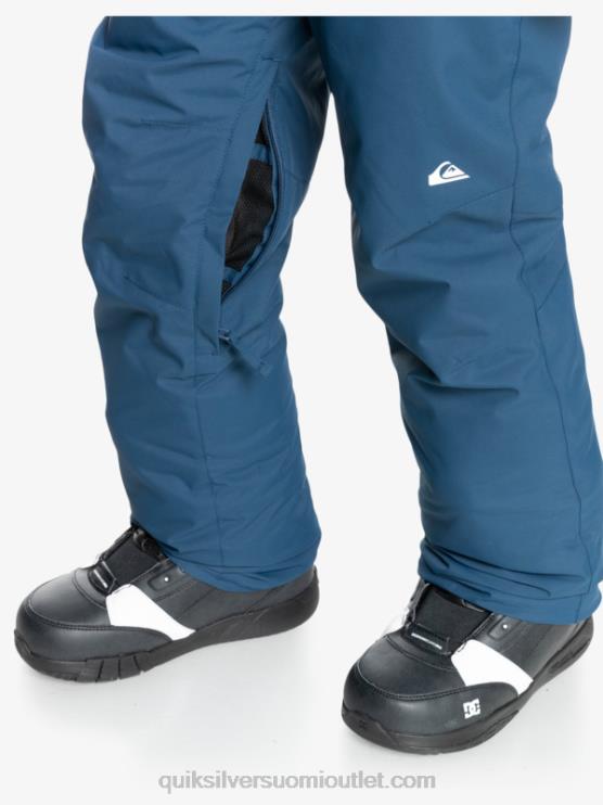 Quiksilver D6JJ2292 pojat merkki sininen 8-16 farmarieristetyt siniset lumihousut 8-16