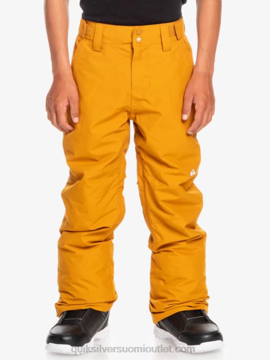 Quiksilver D6JJ2293 pojat tyrnin ruskea 8-16 estate lumihousut