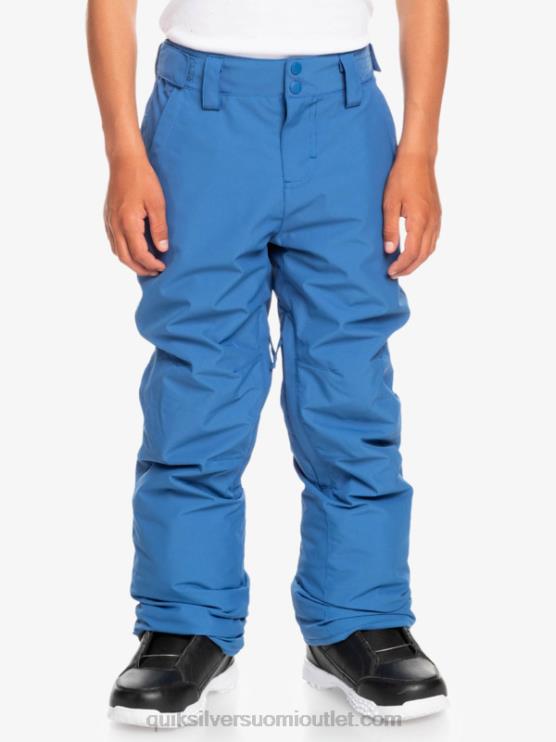 Quiksilver D6JJ2294 pojat kirkasta kobolttia 8-16 estate lumihousut