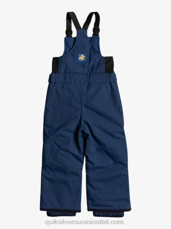 Quiksilver D6JJ2296 pojat merkki sininen 2-7 boogie-eristetyt tummansiniset lumihousut