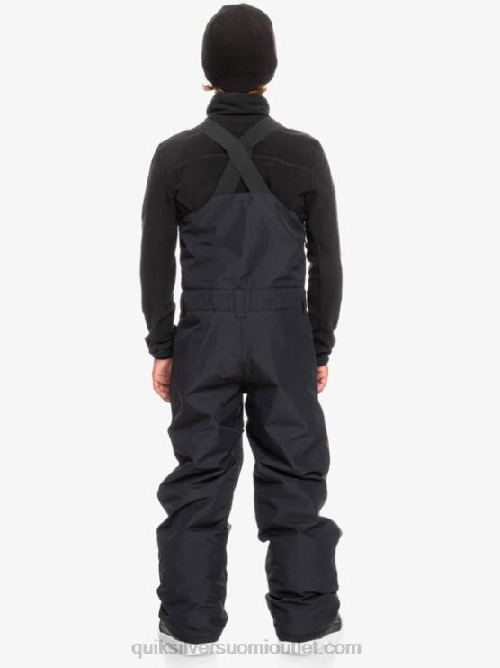 Quiksilver D6JJ2318 pojat oikea musta 8-16 mash up eristetyt lumilappuhousut
