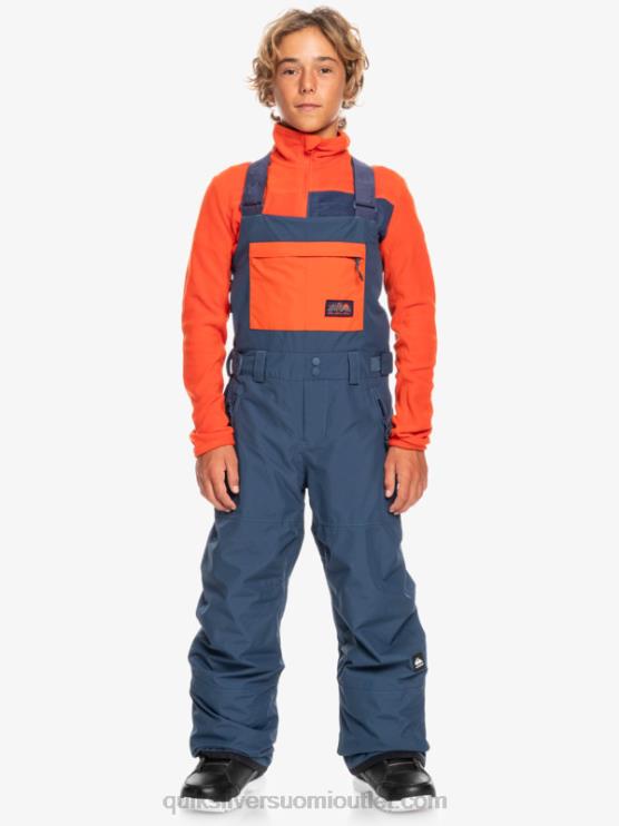 Quiksilver D6JJ2319 pojat merkki sininen 8-16 mash up eristetyt lumilappuhousut