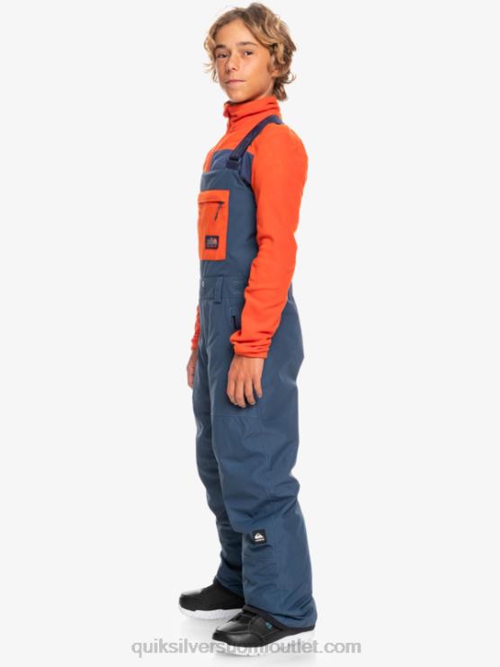 Quiksilver D6JJ2319 pojat merkki sininen 8-16 mash up eristetyt lumilappuhousut