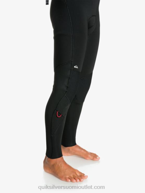 Quiksilver D6JJ2188 pojat musta 8-16 4/3mm sessions l/sl fullsuit