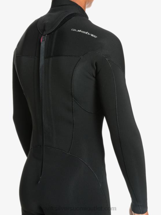 Quiksilver D6JJ2188 pojat musta 8-16 4/3mm sessions l/sl fullsuit