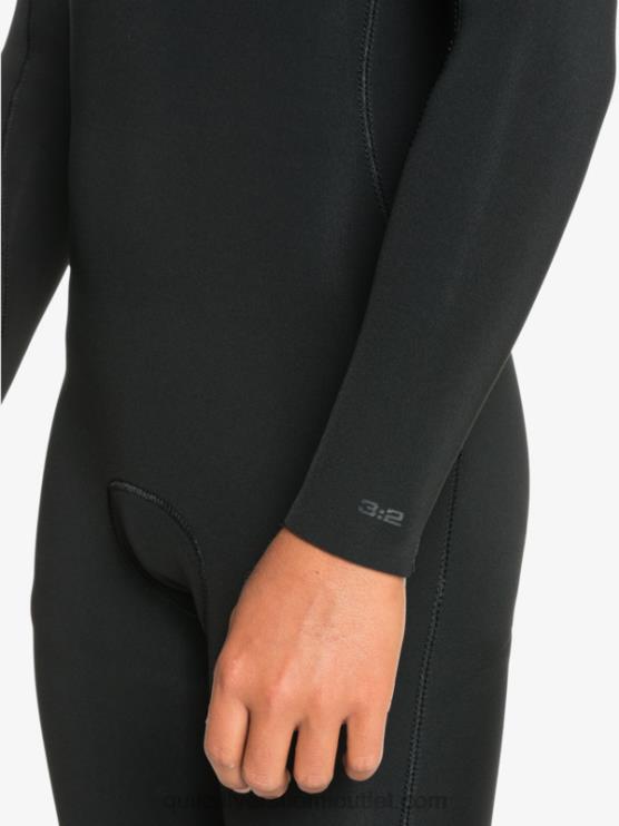 Quiksilver D6JJ2194 pojat musta 8-16 3/2mm istuntoja l/sl fullsuit