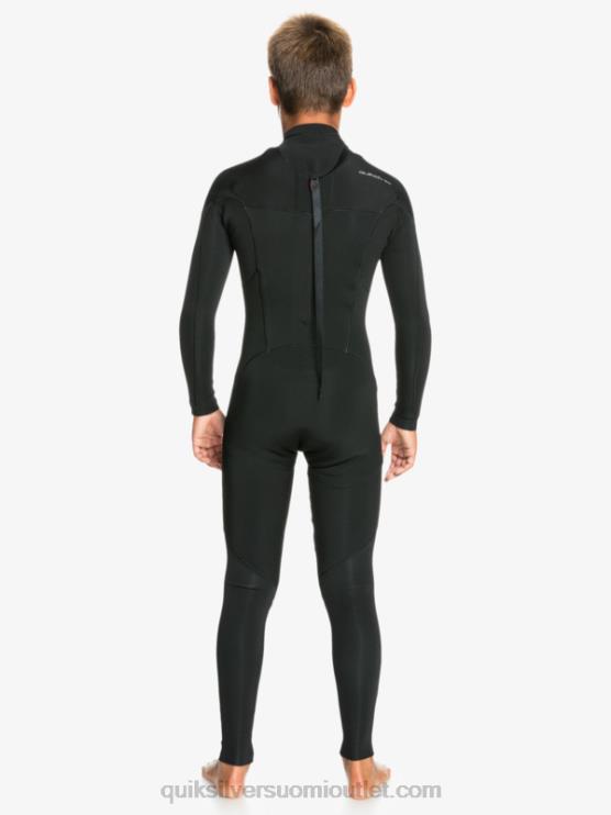 Quiksilver D6JJ2194 pojat musta 8-16 3/2mm istuntoja l/sl fullsuit